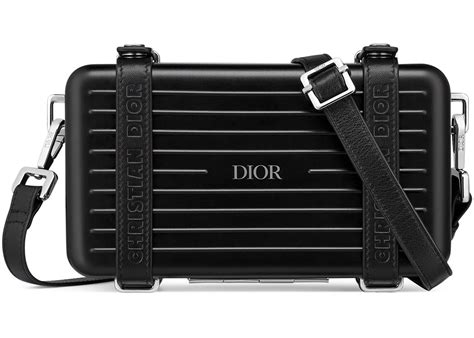 black dior and rimowa personal clutch|christian Dior silver clutch.